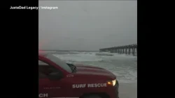 Isaias makes landfall along the US Gulf Coast as a Category 2 hurricane