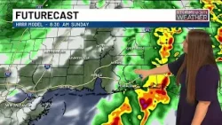 Warm and breezy with dry conditions