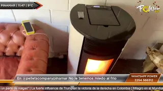 At @pelletscompanypinamar we aren't afraid of the cold