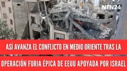 Así avanza el conflicto en Medio Oriente tras la Operación Furia Épica de EEUU apoyada por Israel