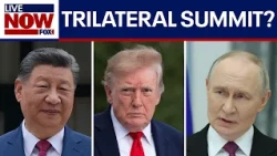 Trump says he's open to Putin, Xi meeting on Ukraine