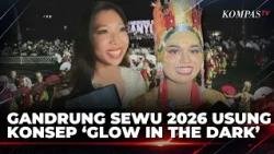 Gandrung Sewu 2026 in Banyuwangi, 1,300 Dancers Perform with a Glow-in-the-Dark Concept | KOMPAS ...