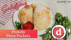 Homemade, Protein Packed, Pizza Pockets | Dashing Dish