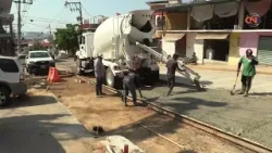 Avanza Gobierno de Acapulco en la rehabilitación de vialidades de la colonia Progreso