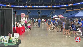 Buffalo Bills, Sabres team up for pet adoption event at KeyBank Center