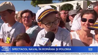 România și Polonia, parade navale de Ziua Marinei pe fondul amenințărilor cu drone rusești