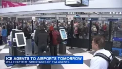 В понедельник в аэропортах ожидается присутствие агентов ICE, в аэропортах О'Хара и Мидуэй в Чика...