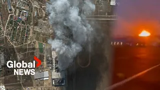 Ukrainian drones attack Russian online retailer, Russia strikes back