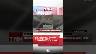 🟩 #Asunción | Ceiling collapse at IPS Central maternity ward