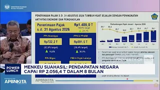 Finance Minister Suahasil: State Revenue Reaches IDR 2,056.4 Trillion in 8 Months