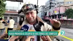 Edificio que se incendió en Guayaquil, tendrá que ser demolido