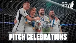 POV: You're ON THE PITCH with Real Madrid celebrating the Champions League!