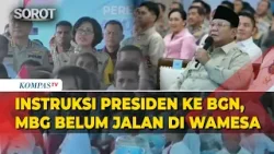 Instruksi Presiden Prabowo usai Terima Laporan Wakapolda Papua Barat MBG Belum Jalan
