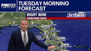 Tampa weather | Tuesday morning forecast