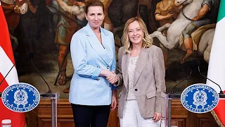 Meloni and Frederiksen make joint demand: "No uncontrolled immigration"