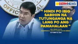 Deregulasyon sa industriya ng langis, hindi nangangahulugang walang papel ang pamahalaan — Tulfo