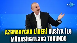Prezidentdən Rusiya ilə bağlı suala DİPLOMATİK CAVAB - Cənubi Qafqazda yeni sistem qurulur