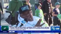 Eagles fan frustrated after fourth straight loss | PHL17 Morning News