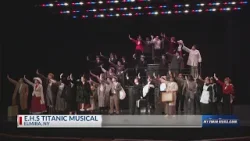 Мюзикл «Титаник» из средней школы Элмиры готовится к отплытию.