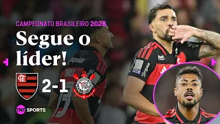 BRUNO HENRIQUE DECIDE MAIS UMA VEZ NO FIM, PAQUETÁ CRAVA E MENGÃO É LÍDER! FLAMENGO 2X1 CORINTHIANS