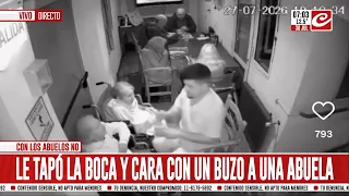 Fue filmado maltratando ancianos en un geriátrico: "Morite de una vez"