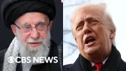 Iran's Ayatollah and Trump trade war of words