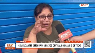 Trujillo: comerciantes desocupan mercado Central por cambio de techo