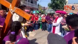 Viacrusis 2026, primera estación, Tecpan de Galeana