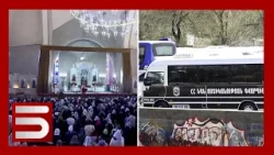 Նեռը ներսո՞ւմ ա. պահապանների գվարդիայով պատարագի է գնացել, ոչ մեկին ասֆալտին չեն փռել