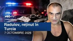 PRO TV News (5:00 PM) | RADULOV DETAINED IN TURKEY