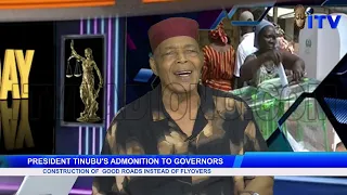 President Tinubu's Admonition To Governors: Construction Of Good Roads Instead Of Flyovers
