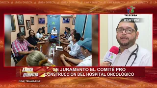 Se juramenta el comité pro construcción del Hospital Oncológico en La Ceiba