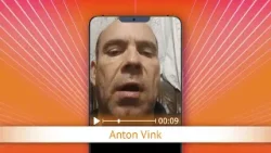 TV Oranje app videoboodschap - Anton Vink