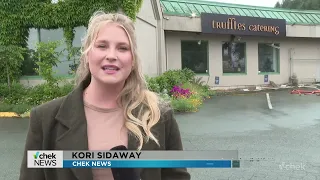 Truffles Catering damaged in Thursday evening fire in Central Saanich