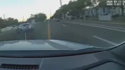 Сотрудники полиции округа Хиллсборо применили захват, чтобы остановить водителя, скрывавшегося от...