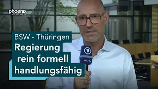 Lars Sänger zu BSW-Austritten und der Regierungskrise in Thüringen | 04.09.26