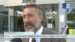 Milan, the Olympic Village in Scalo Romana becomes a student village