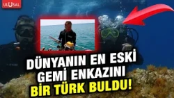 It had been at the bottom of the sea for 4700 years! Assoc. Prof. Dr. Hakan Öniz, who discovered ...