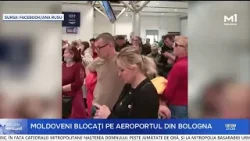 Peste o sută de moldoveni sunt blocaţi pe aeroportul din Bologna