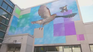 Sister cities mural unveiled at Painted Post school