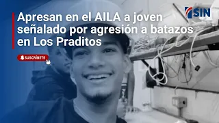 Young man arrested at AILA for alleged bat-hitting assault in Los Praditos