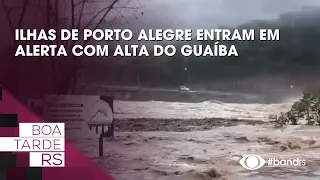 Porto Alegre islands on alert as Guaíba River rises
