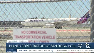 Pilot aborts takeoff & plane deboards at San Diego International Airport as Labor Day travel begins