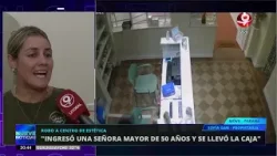 Robaron en un centro de estética de Paraná