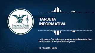 Tarjeta Informativa 14 de agosto de 2026