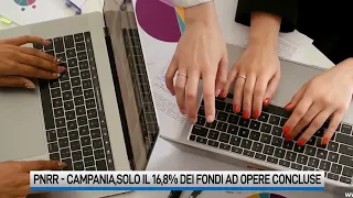 Pnrr, in Campania solo il 16,8% dei fondi per opere concluse