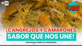 CRAB AND SHRIMP: The flavors of our rivers and seas that conquer Peruvian cuisine