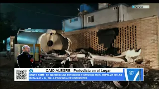 SHOCKING FIRE IN CORRIENTES