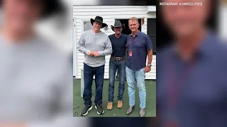 Tim McGraw surprises concert goers with surprise appearance of Jim Kelly
