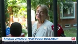 Ángela Vivanco: "Pedí poder declarar" | 24 Horas TVN Chile